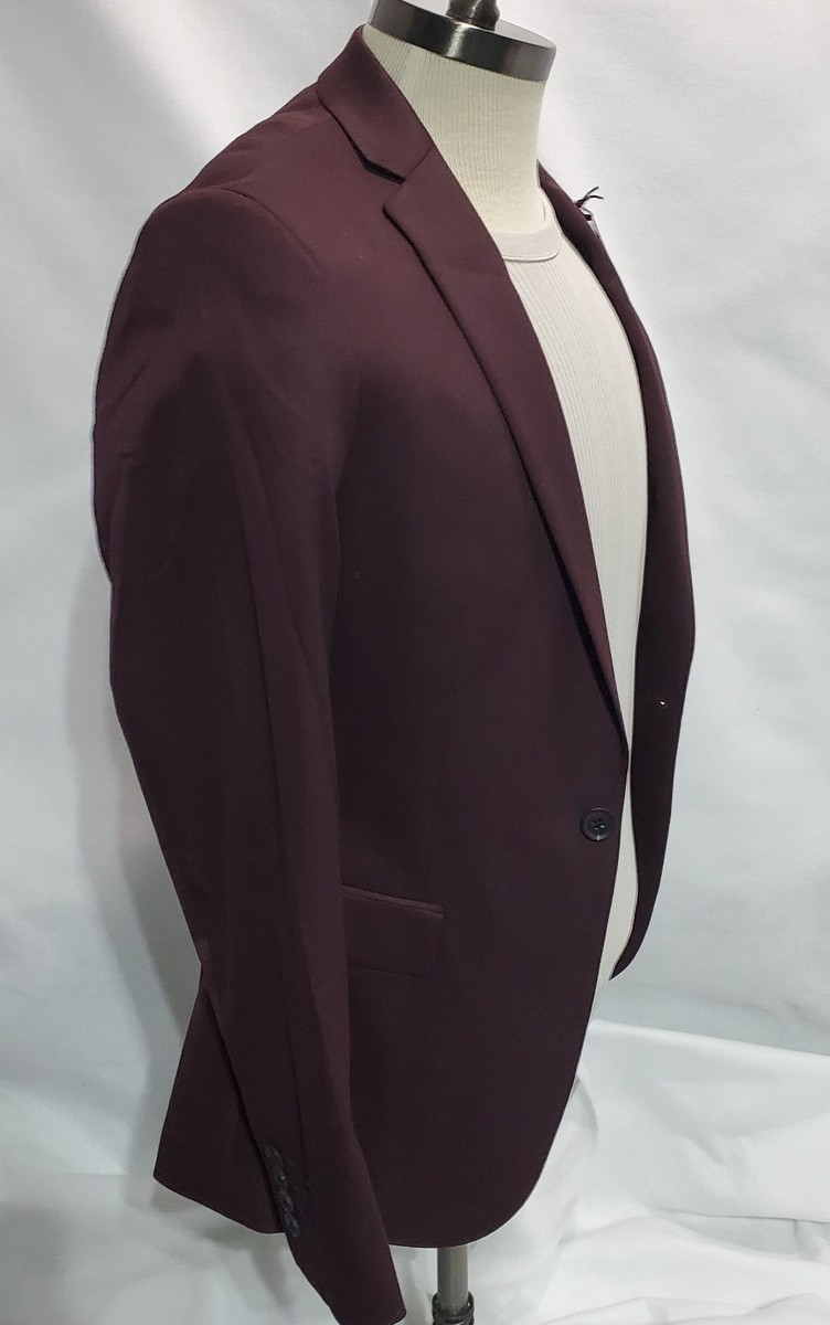 JF Ferrar Suit Jacket Men's 36 Slim Fit Stretch Ultra Comfort