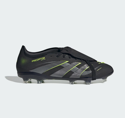 #ad SIZE 10 PREDATOR PRO Fold over FT FG Black Lucid Lemon Cleats JS4072 NEW Elite $189.99