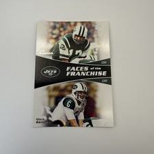 2011 Topps Faces of the Franchise #FFNS Joe Namath / Mark Sanchez  New York Jets