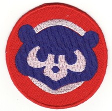 Chicago Cubs 1979-1993 2 3/4" Round Embroidered Iron On Patch New  442