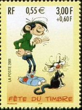 France Yvert Num 3371 ** Lagaffe en 2001