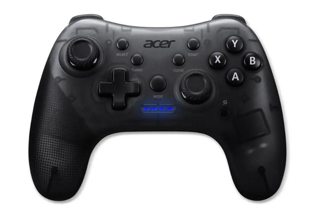 Acer GC501 Wired Gaming Controller Turbo Action Buttons & LED