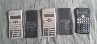Sharp Scientific Calculator EL-531VH Electronic Calculator Advanced DAL ...