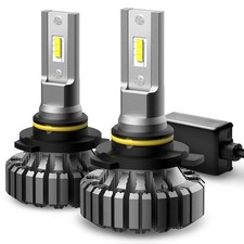 AUXITO 9012 HIR2 LED High Low Beam Headlight Bulbs SUPER BRIGHT CANBUS KIT US