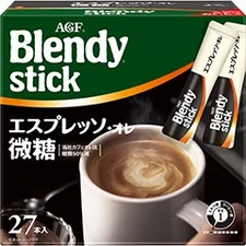 AGF Blendy Espresso Low Sugar Latte 27p