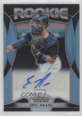 2019 Panini Prizm Rookie Carolina Blue Prizm 20/100 Eric Haase #RA-EH Auto 0s4r