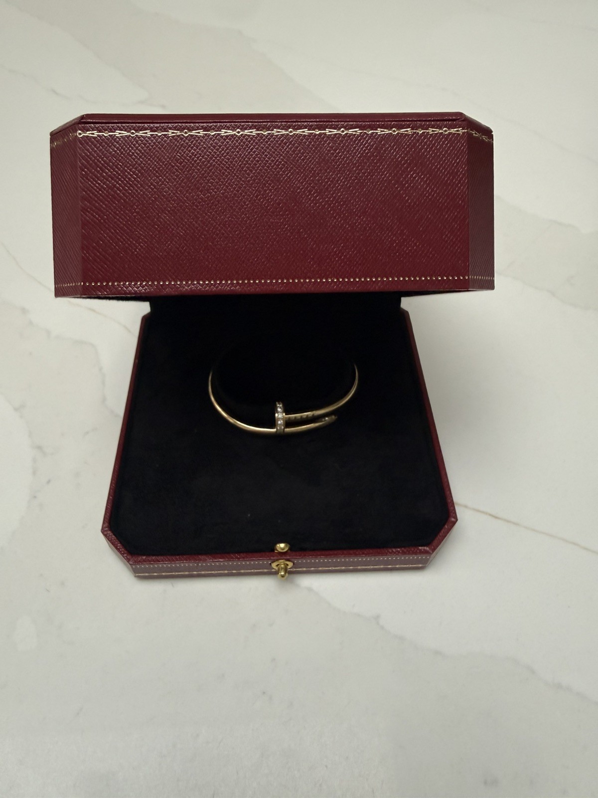 Large Diamond Cartier Juste Un Clou Size 15
