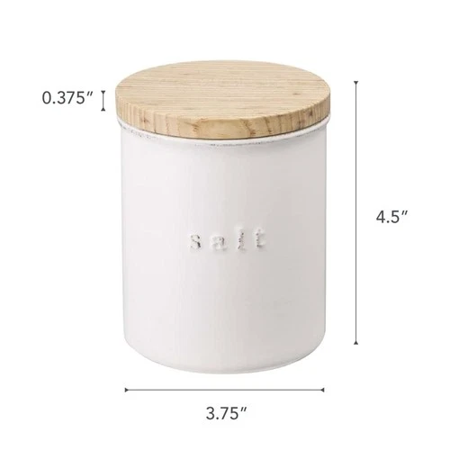 Yamazaki Home Tosca Ceramic Canister - Thumbnail 2