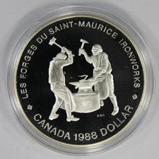1988 Canada Silver Dollar
