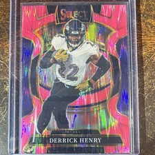 Panini 2025 Select Football Concourse Derrick Henry #60 Baltimore Ravens NFL