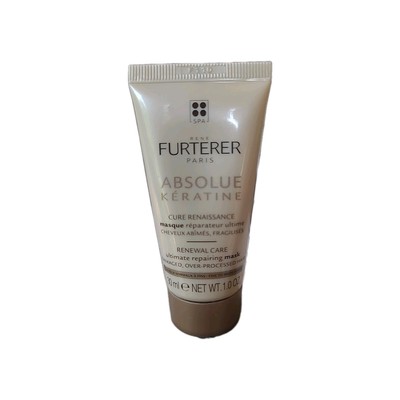 Rene Furterer Absolute Keratine Ultimate Repairing Mask 1 oz (30 ml) Travel Size