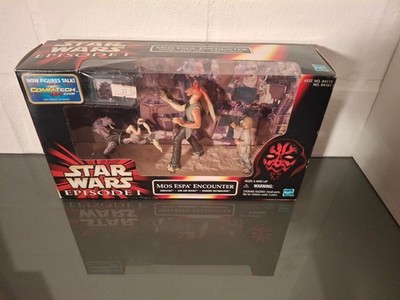 Star Wars EPISODE 1 Cinematic Scene - Mos Espa Encounter (Hasbro 1999) MISB