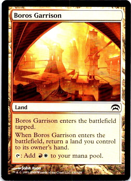 Boros Garrison 131 Common Planechase Magic: The Gathering Lightly Played