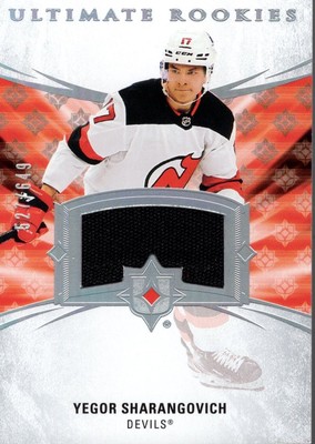 2020-21 Ultimate Collection Jerseys #145 Yegor Sharangovich /649 - HKY