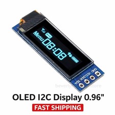 0.91-inch OLED Display Module with I2C SPI Interface