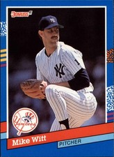 Mike Witt 282 base 1991 Donruss NM