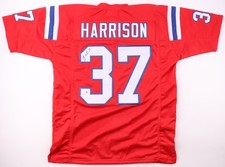 Rodney Harrison Signed Patriots Jersey (Beckett) New England D.B. 2003–2008