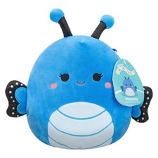 Squishmallows WAVERLEY the Blue Morpho Butterfly 7.5-inch (19 cm) Plush