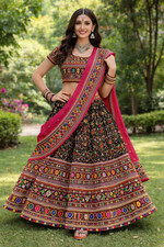 Indian Navratri Lehenga Choli for Women Garba Dandiya Dress