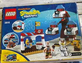 LEGO SpongeBob SquarePants Glove World 3816 Complete Set, 169 Pieces, NEW