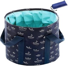 Collapsible Bucket for Soaking Feet, Portable Travel Foot Bath Tub, Foot Soaking