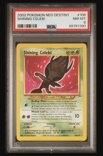 🍃 SHINING CELEBI PSA 8 2002 POKEMON NEO DESTINY #106 on eBay