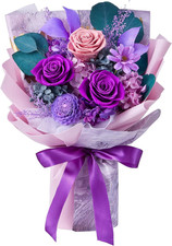 Flowers for Delivery Prime, Valentines Day Forever Flowers Bouquet, Preserved Ro
