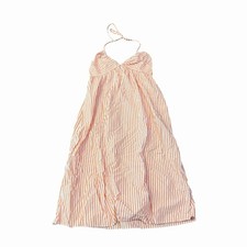 Universal Thread Striped Halter Sundress Women Size Large