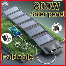 6 fold 800W Foldable solar panel 20w/h portable solar panels Fast charger USB 5V
