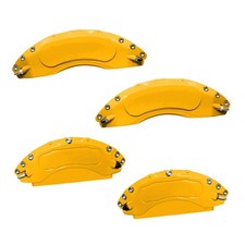 Yellow Aluminum Caliper Covers 2023-2026 Genesis GV70 DIY Custom Set of 4