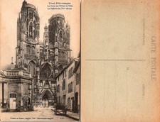 Toul Cathedral France Carte Postale Postcard La Cathedrale XV Siecle Unposted