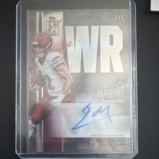 2024 Topps Signature Class Rookies Luke McCaffrey Auto /5