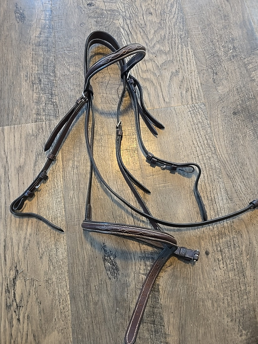 fancy stitched bridle