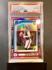 2024 Donruss #327 Caleb Williams Rated Rookie Optic Preview Pink Prizm RC PSA 10