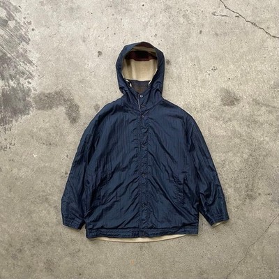 Helly Hansen Reversible Nylon Jacket Navy/Beige Size L Used