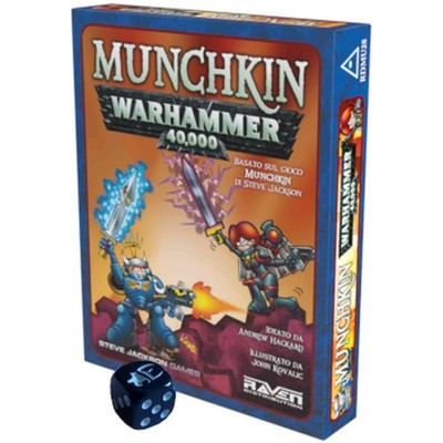 MUNCHKIN WARHAMMER 40000 - BOARD GAMES Italian RDMU28 by Raven 