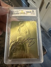 1996-97 Fleer 23KT Gold Kobe Bryant Purple Signature Limited Edition