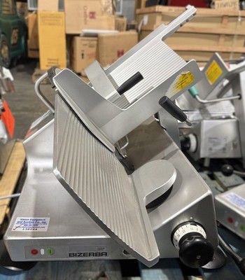 BIZERBA GSP H HEAVY DUTY MANUAL GRAVITY FEED DELI CHEESE MEAT SLICER