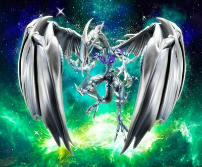 Yu-Gi-Oh Stardust Dragon S.H. Monster Arts Figur OVP Figuarts Sternenstaubdrache