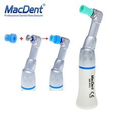 MacDent Dental Prophy Screw-in/Snap-on Head 1:1 Contra Angle Low Speed Handpiece