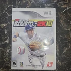 Major League Baseball MLB 2K10 (Nintendo Wii) CIB COMPLETE & TESTED