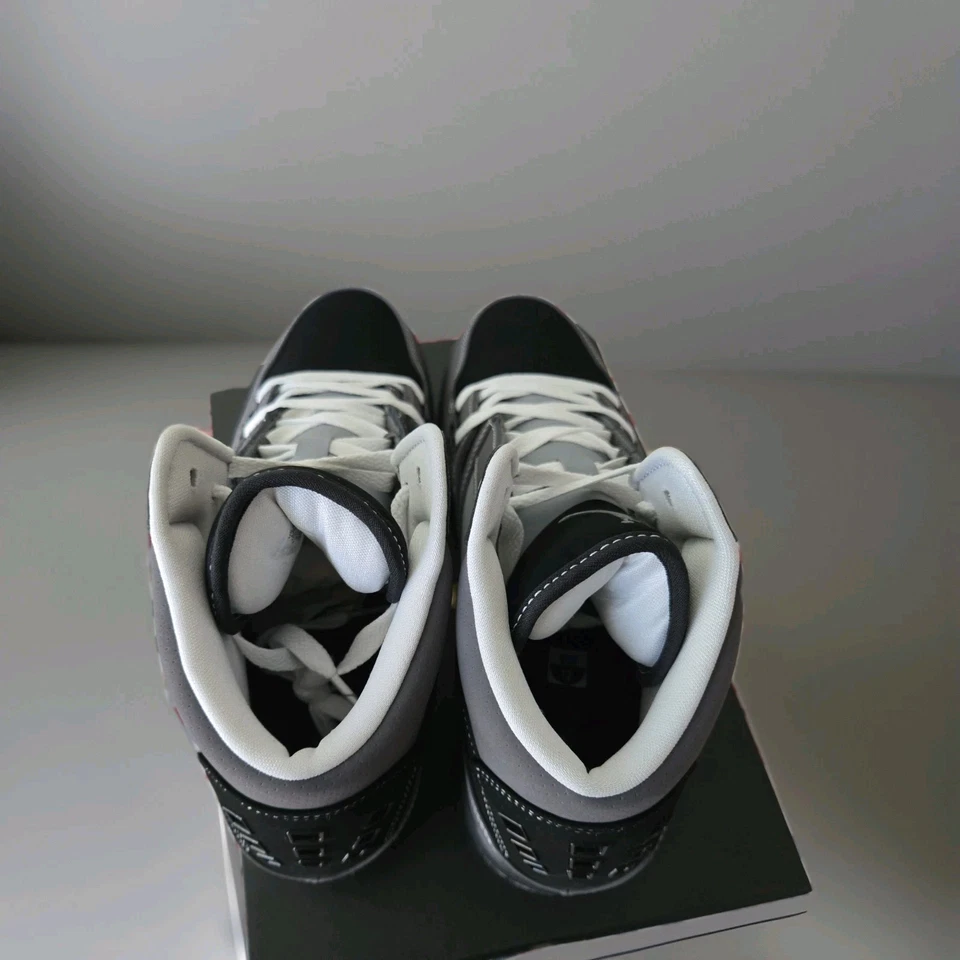 Zapatilla deportiva Jordan 1 Flight Mid para hombre - gris/negro Foto 4 de 4