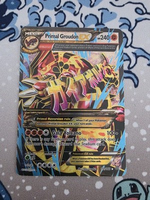 Primal Groudon EX (Omega - 151 Full Art) 151/160 XY - Primal Clash Holo