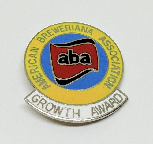 American Breweriana Association ABA Growth Award Program Lapel Pin (P65 ...