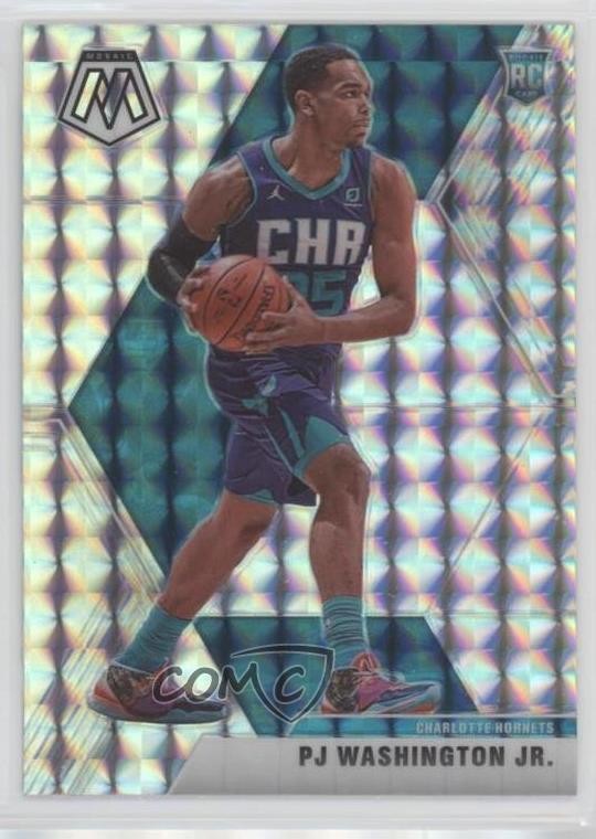 2019-20 Panini Mosaic Rookies Silver Prizm PJ Washington Jr #213 Rookie RC 1bi0