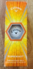 Callaway Super Hot Golf Balls Marked 4 - Three In Box