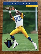 Isaac Bruce 1994 Upper Deck ROOKIE RC #22 NM/Mint HOF LA Los Angeles Rams NFL