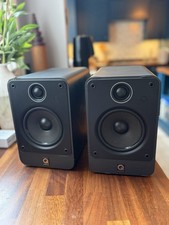 Q Acoustics 2020 Bookshelf Speakers Wired, Black