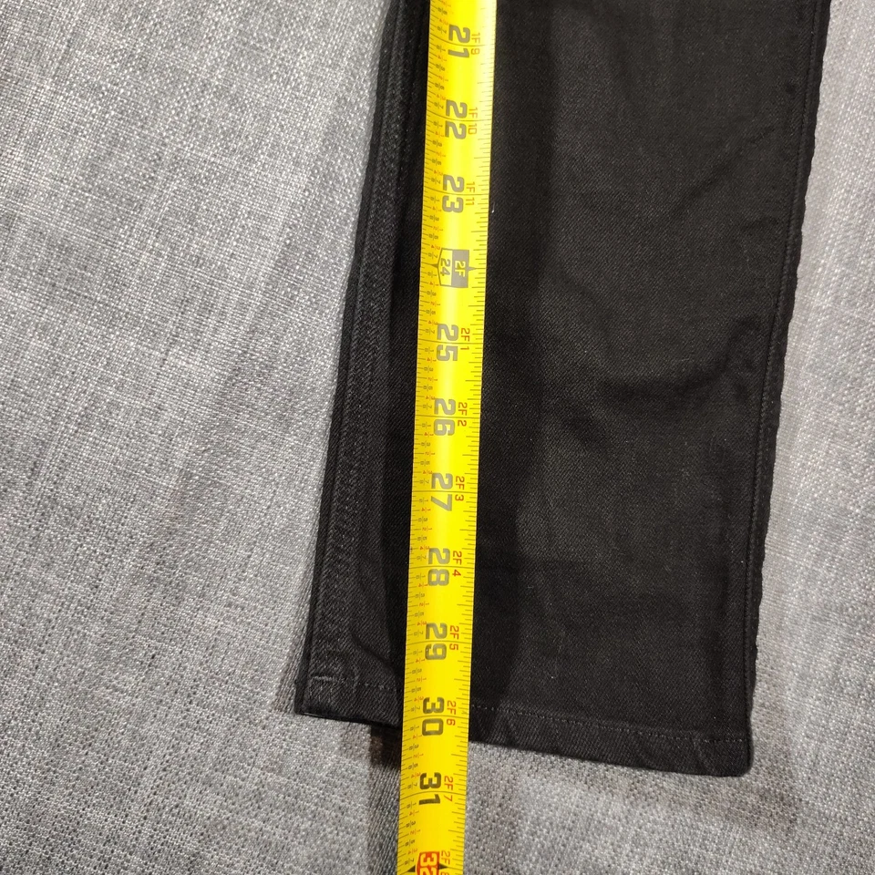 Pantalones de mezclilla para hombre Acne Studios 30x30 negros Bla Konst Floragatan 13 Stockholm rectos Foto 4 de 4