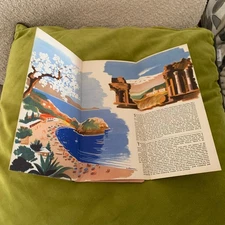 FILIPPO ROMOLI - Illustrated brochure SNOW and SUN TAORMINA SICILY